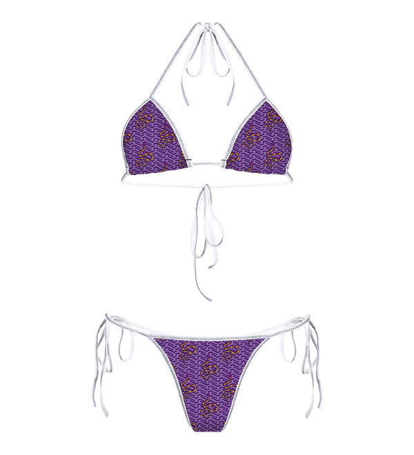 Supercut Purple Swimwear